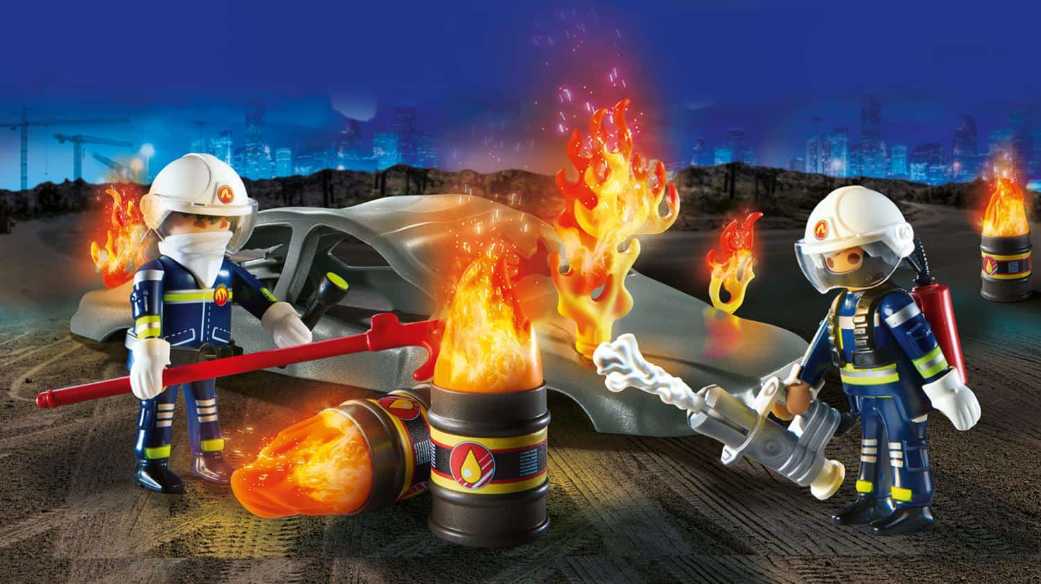 Playmobil - Άσκηση Πυροσβεστικής