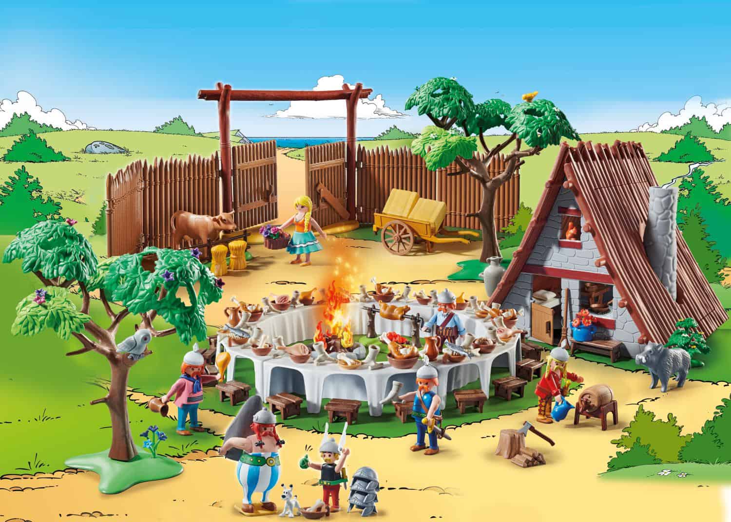 Playmobil - Asterix Γιορτή Στο Γαλατικό Χωριό