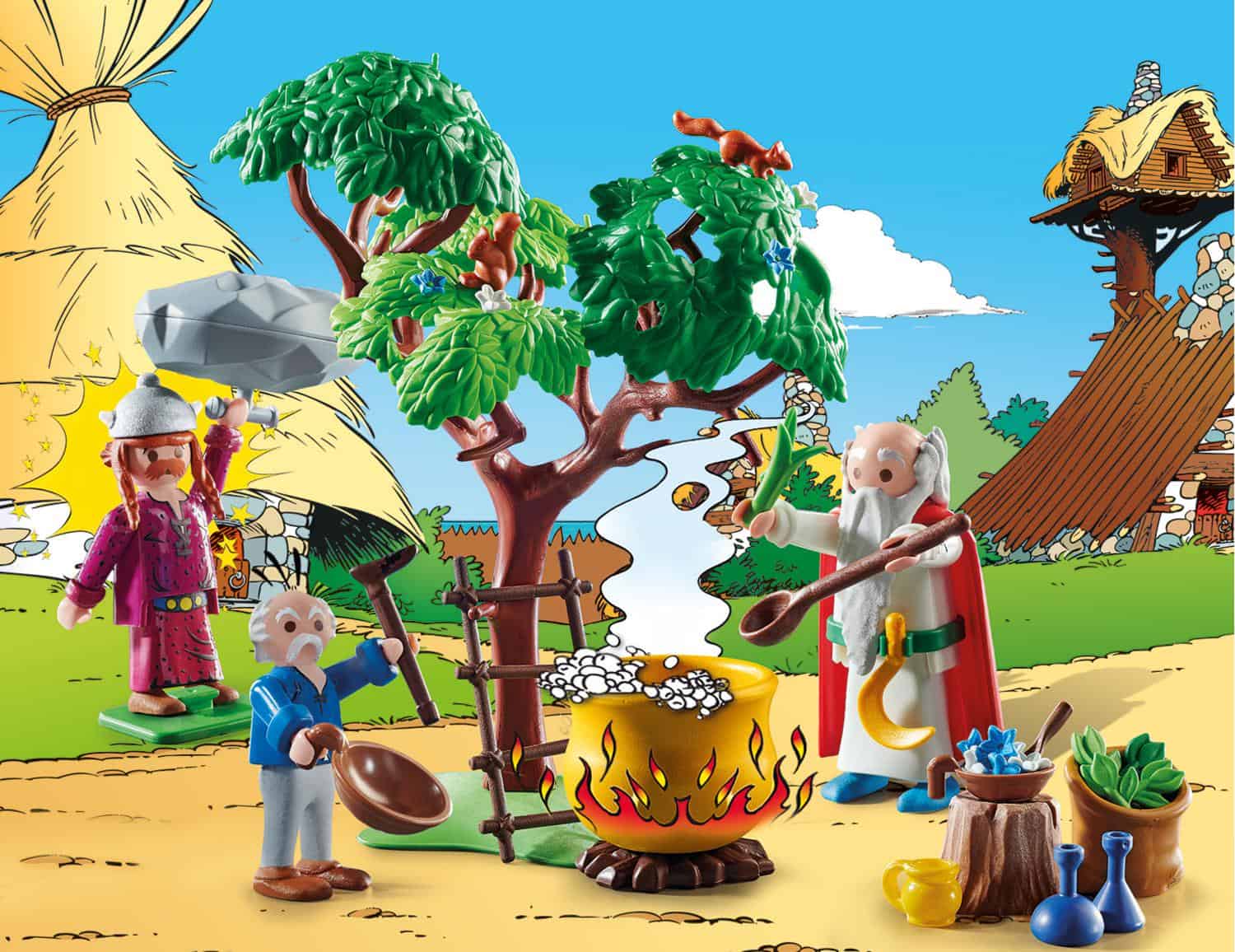 Playmobil - Asterix Ο Δρυΐδης Πανοραμίξ