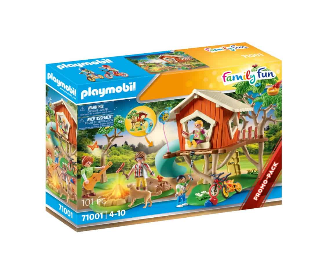 Playmobil - Δεντρόσπιτο Με Τσουλήθρα