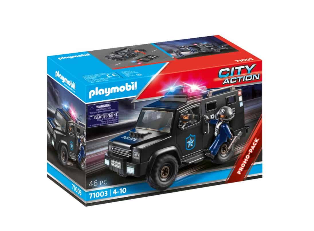 Playmobil - Θωρακισμένο Τζιπ Ειδικών Αποστολών