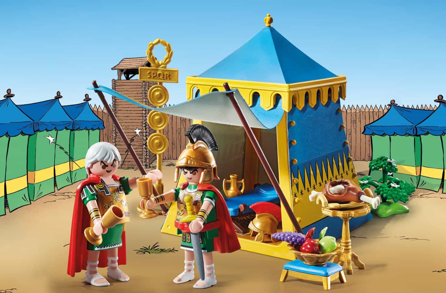 Playmobil - Asterix Η Σκηνή Του Ρωμαίου Εκατόνταρχου
