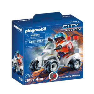 Playmobil - Διασώστρια Με Γουρούνα 4x4