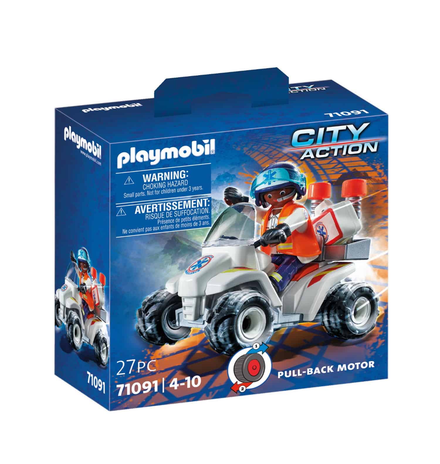 Playmobil - Διασώστρια Με Γουρούνα 4x4