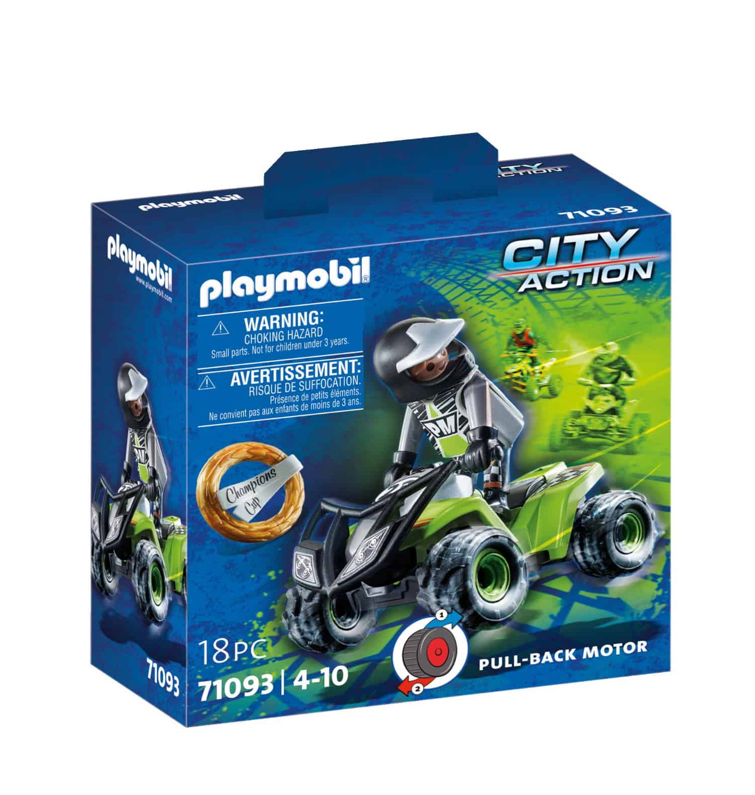 Playmobil - Οδηγός Αγώνων Με Γουρούνα 4x4