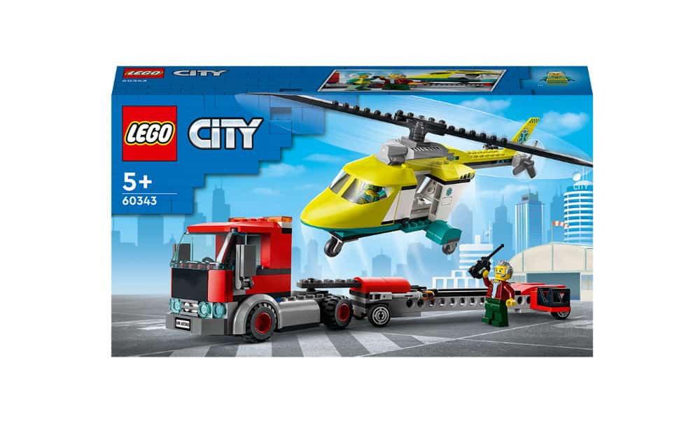 Lego City - Μεταφορικό Ελικοπτέρου Διάσωσης