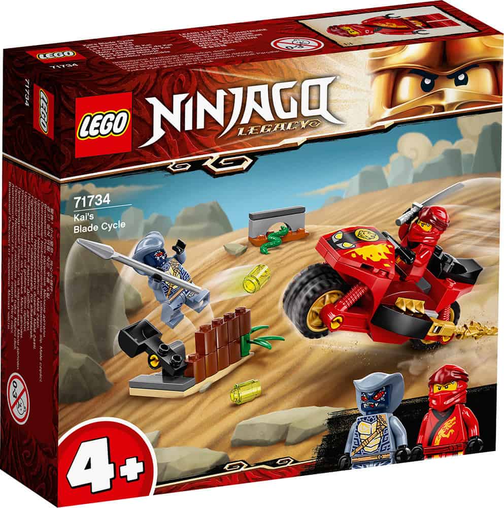 Lego Ninjago - Το Δίτροχο Με Λεπίδες Του Κάι