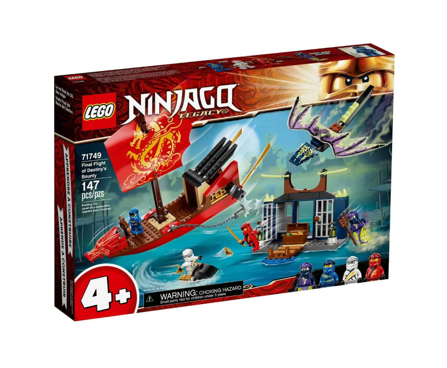 Lego Ninjago - Η Τελική Πτήση Του Ντέστινις Μπάουντι