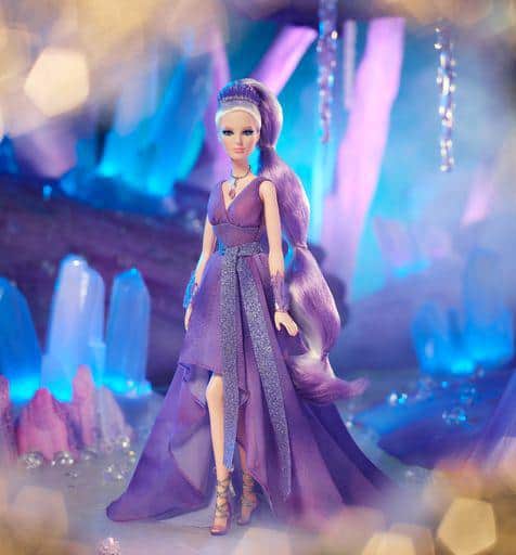 Barbie - Συλλεκτική - Crystal Fantasy Collection - Μωβ