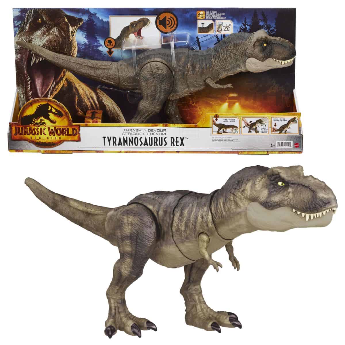 Jurassic World - Tyrannosaurus Rex - Χτυπάει Και Καταβροχθίζει