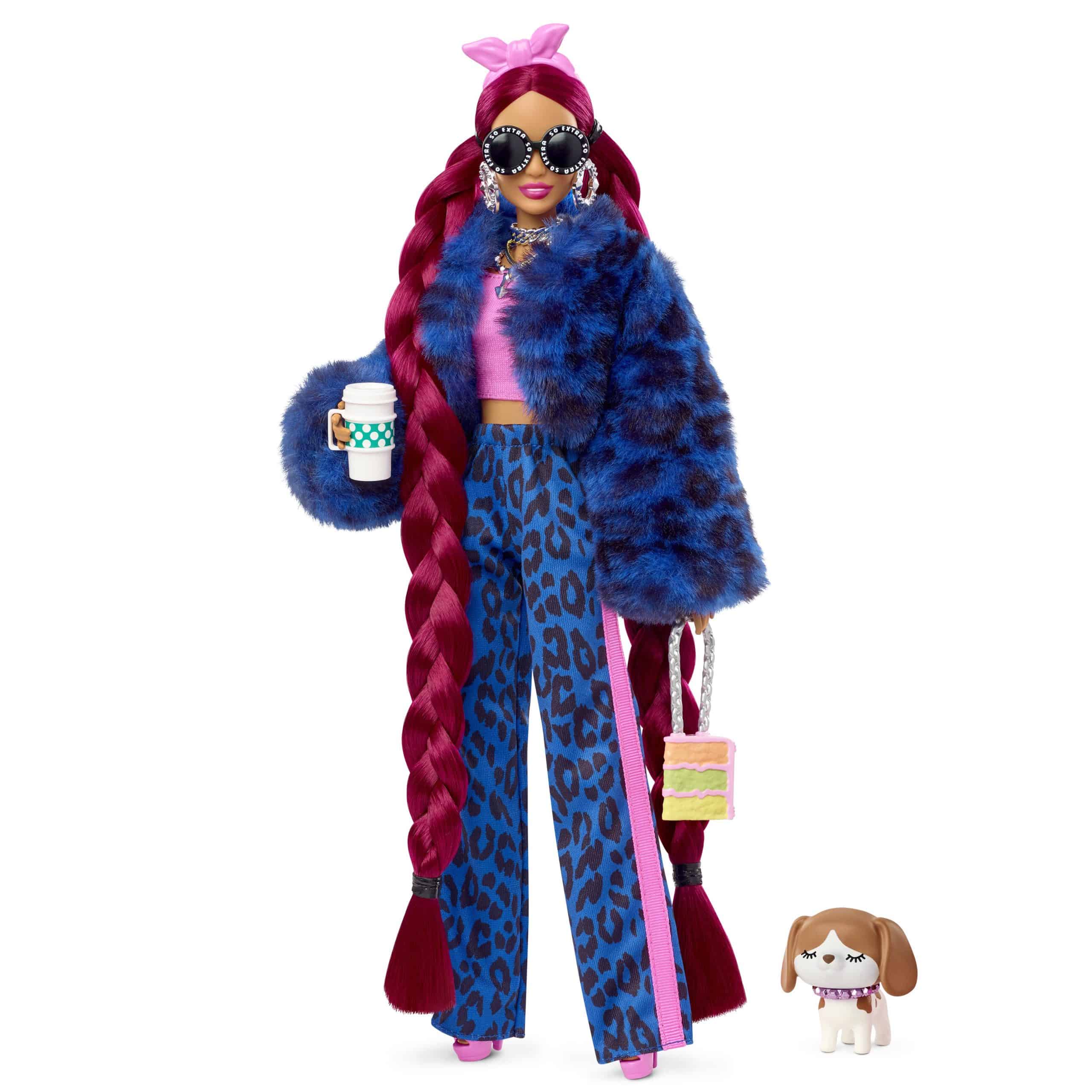 Barbie - Extra - Blue Leopard Track Suit