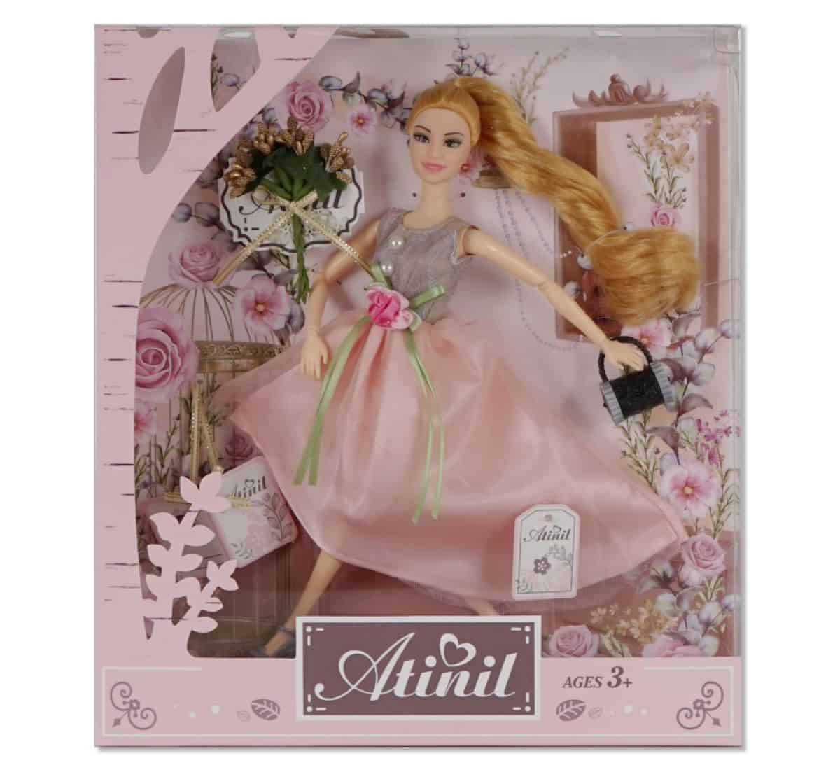 Κούκλα Atinil Fashion Vintage - Ροζ Φόρεμα
