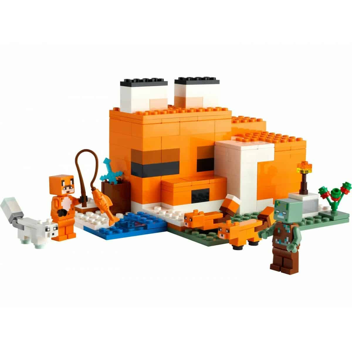 Lego Minecraft - Η Καλύβα Των Αλεπούδων