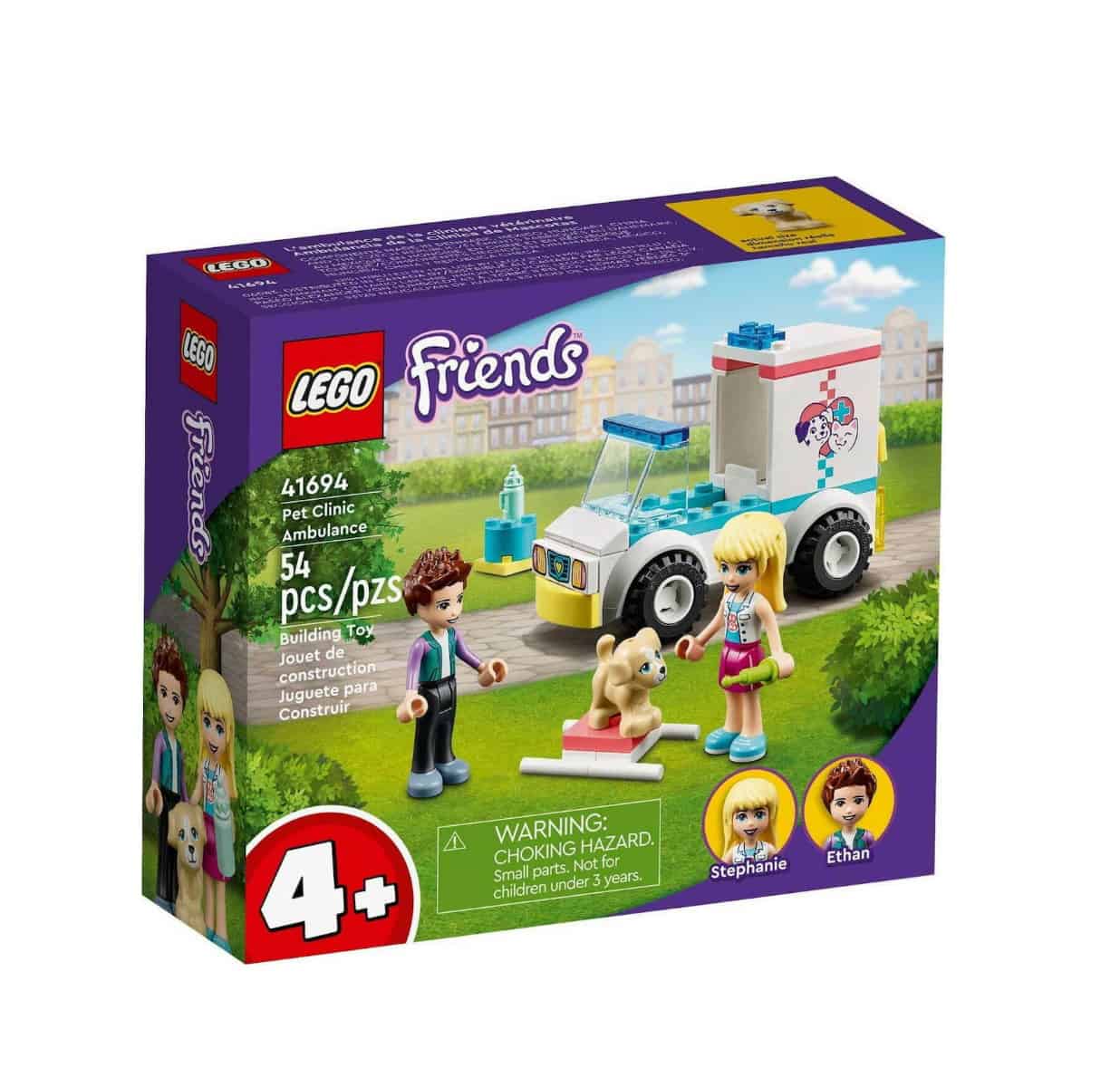 Lego Friends - Ασθενοφόρο Κλινικής Κατοικίδιων Ζώων
