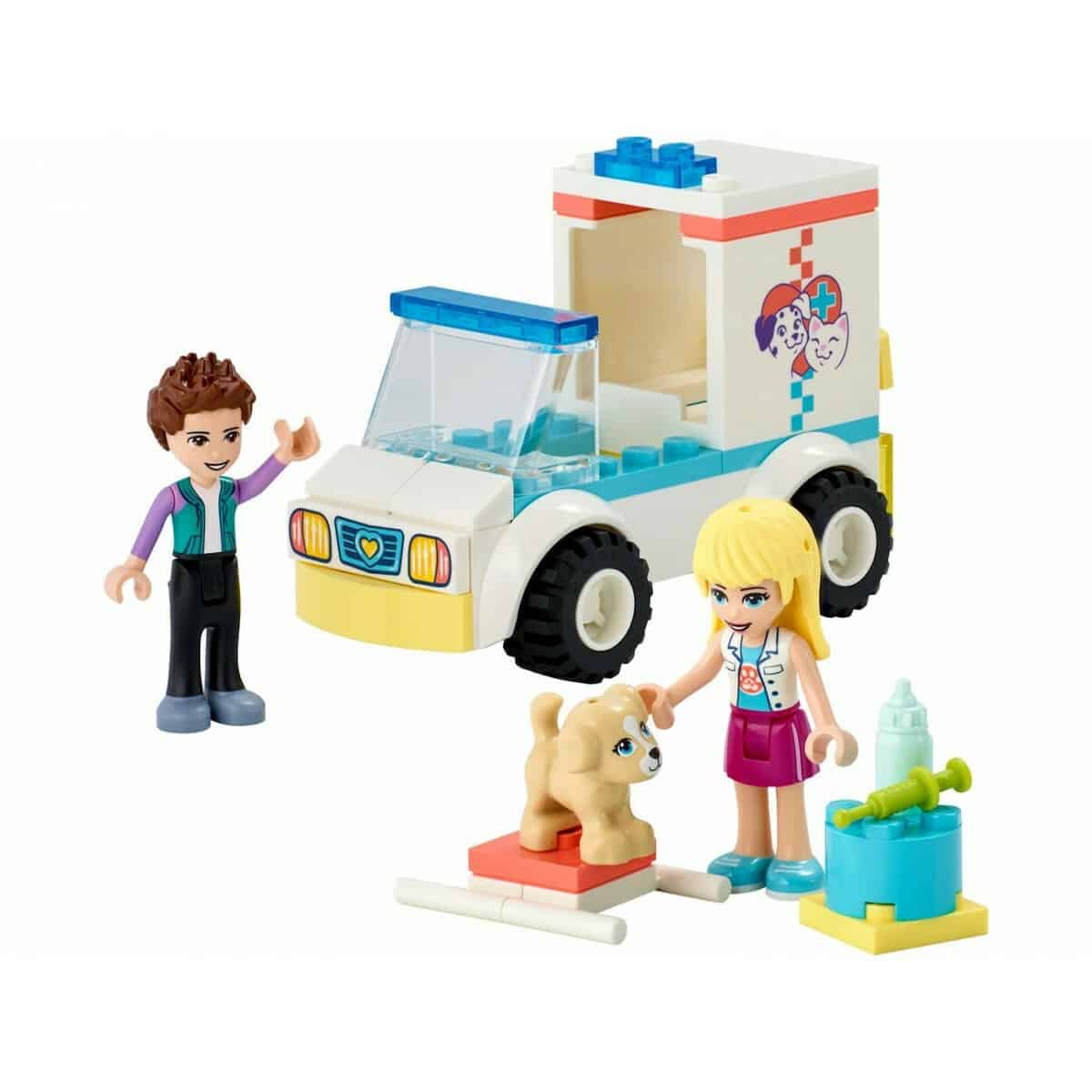 Lego Friends - Ασθενοφόρο Κλινικής Κατοικίδιων Ζώων