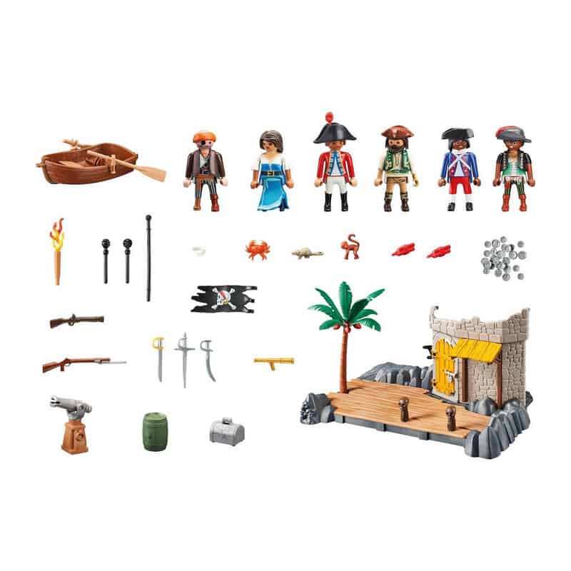 Playmobil - My Figures - Πειρατικό Νησί