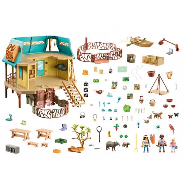 Playmobil - Σταθμός Περίθαλψης Άγριων Ζώων