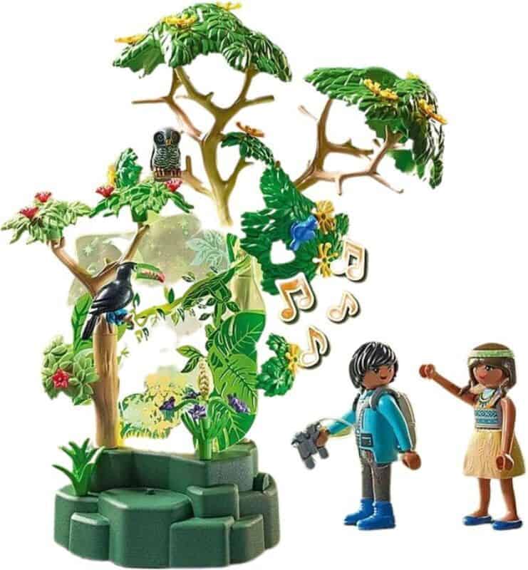 Playmobil - Φωτιζόμενο Τροπικό Δέντρο Και Εξερευνητές