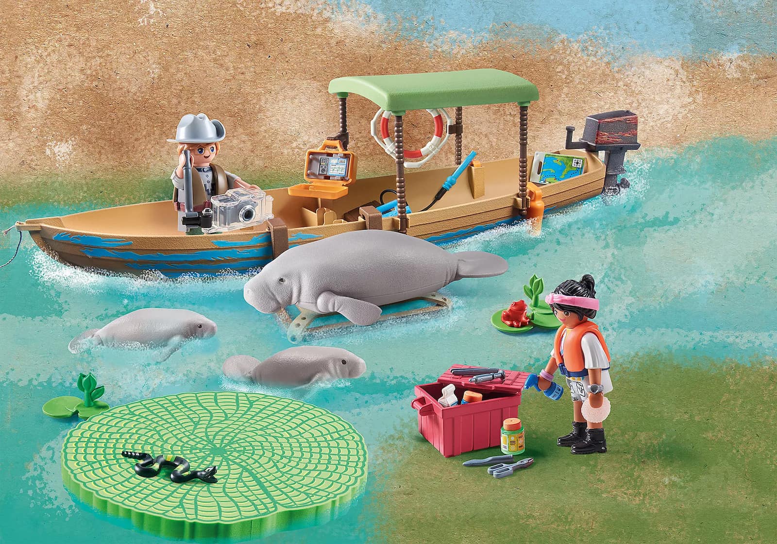 Playmobil - Εκδρομή Με Ποταμόπλοιο Στον Αμαζόνιο