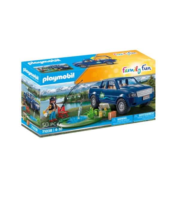 Playmobil - Ψαράς Και Όχημα Pick-Up