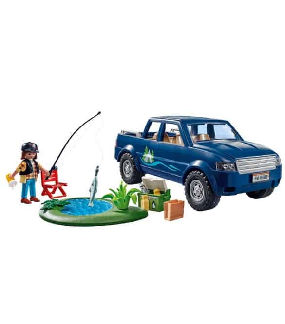 Playmobil - Ψαράς Και Όχημα Pick-Up