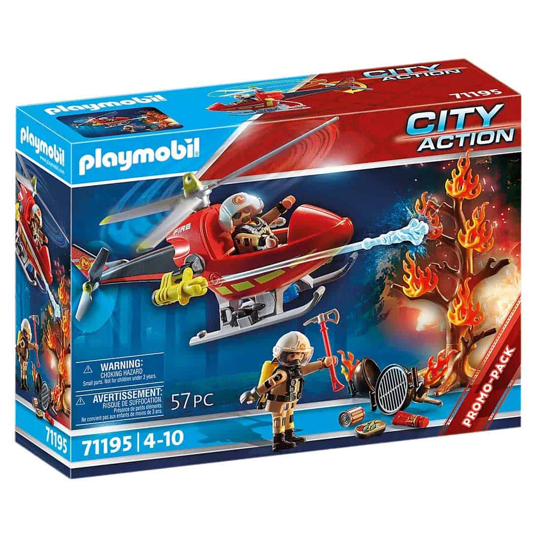 Playmobil - Ελικόπτερο Πυροσβεστικής
