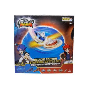 Infinity Nado - Deluxe Edition - Stacking Battle Set - Are's Wings Vs Fiery Dragon