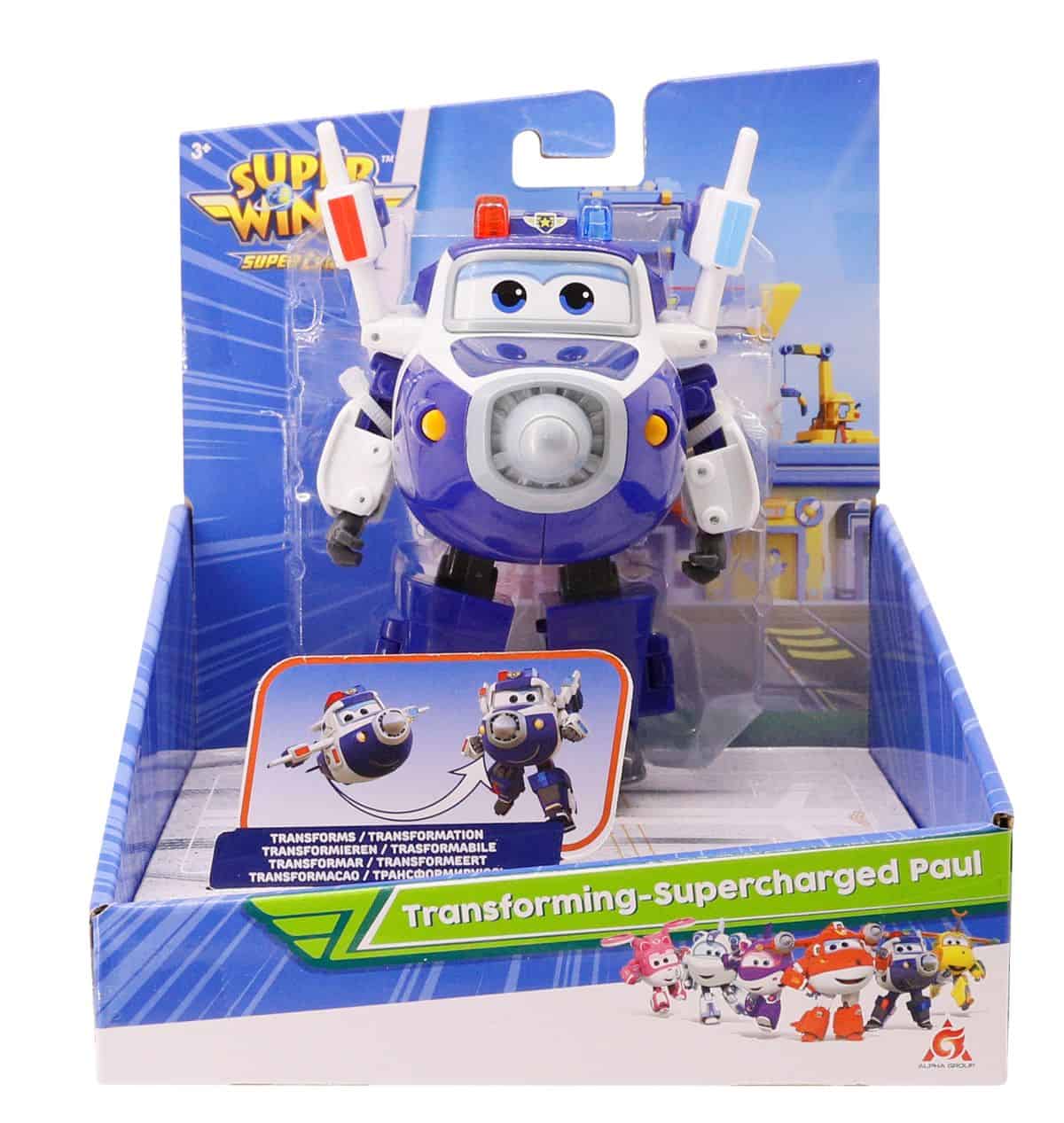Super Wings - Transforming - Supercharged Paul