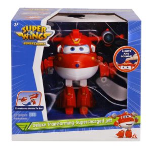 Super Wings - Deluxe Transforming - Supercharged Jett