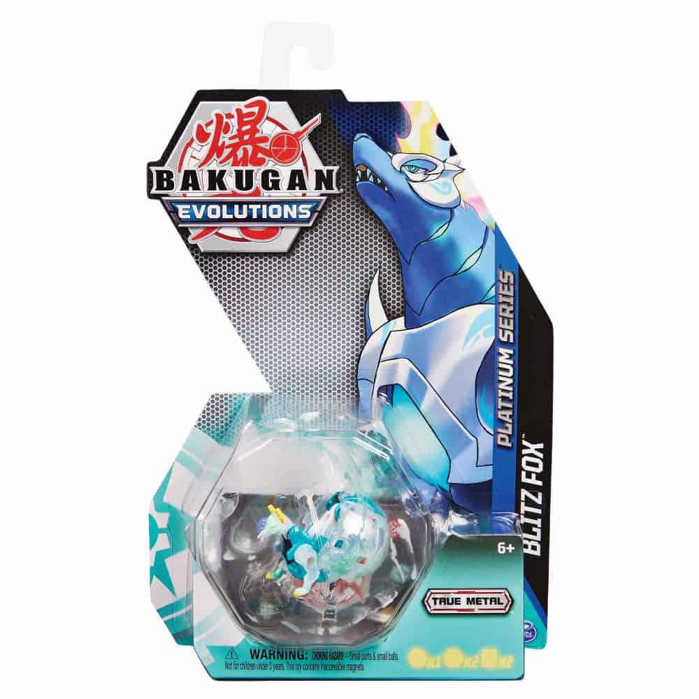 Spin Master Bakugan Evolutions - Platinum Series - Blitz Fox