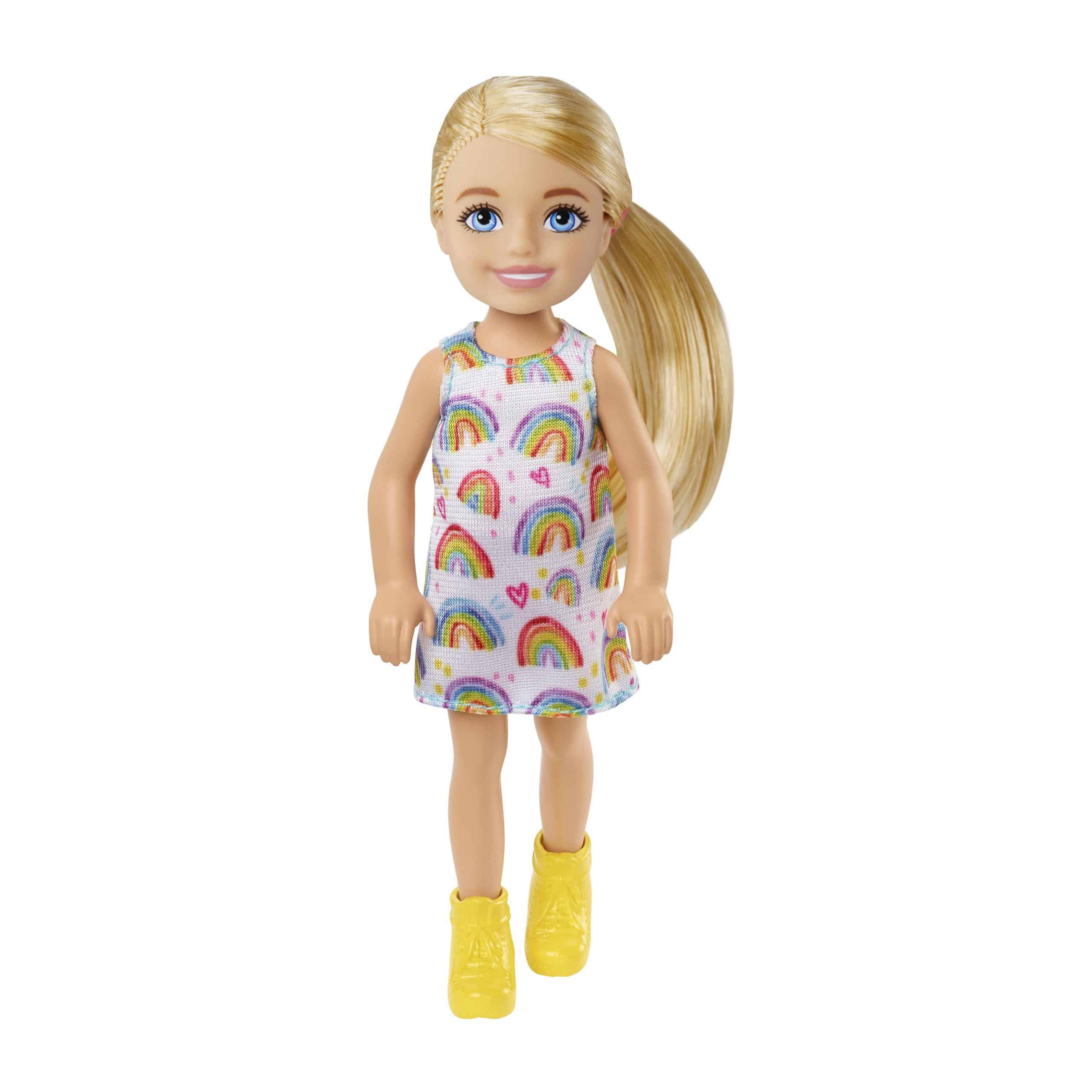 Barbie - Chelsea - Ξανθό Κοριτσάκι Με Λευκό Φόρεμα