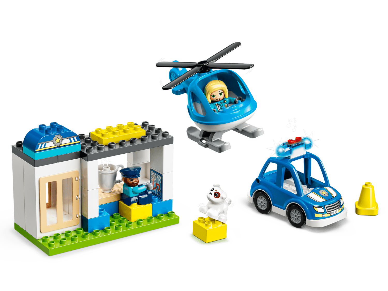 Lego Duplo - Police Station & Helicopter