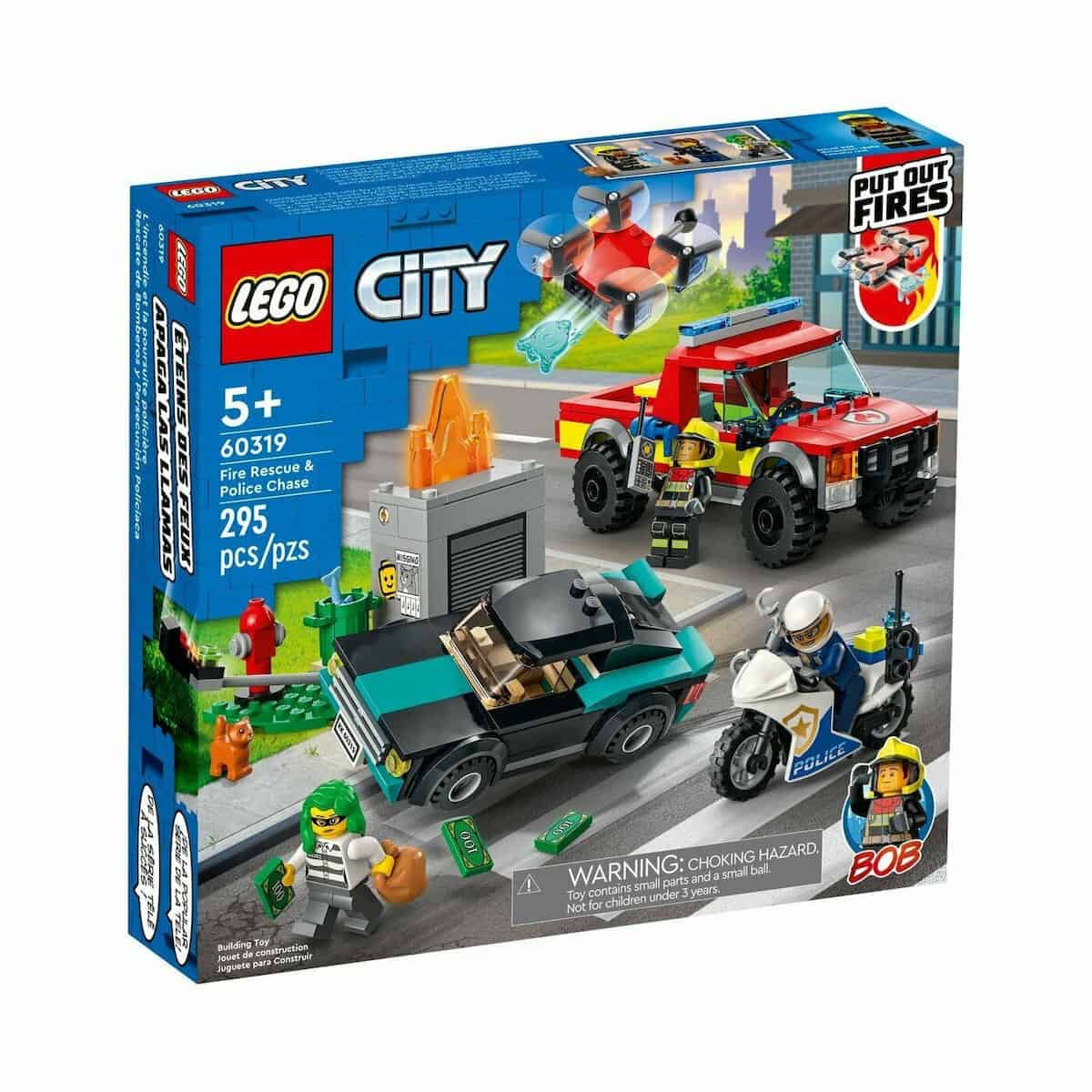 Lego City - Fire Rescue & Police Chase
