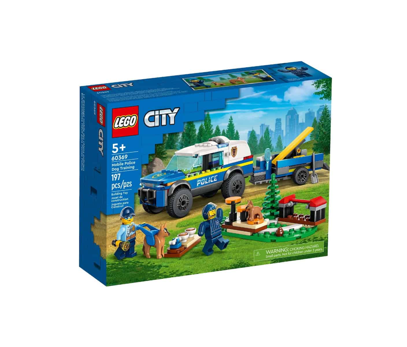 Lego City - Κινητή Εκπαίδευση Αστυνομικών Σκύλων