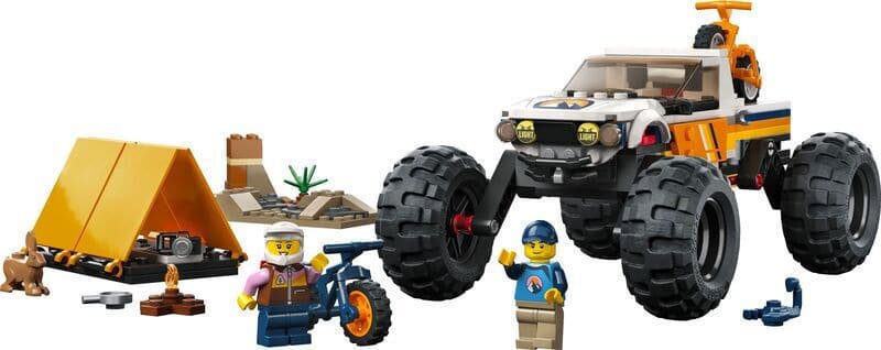 Lego City - Περιπέτειες Με Αυτοκίνητα 4x4 Εκτός Δρόμου