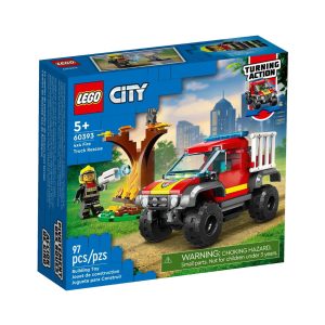 Lego City - Διάσωση Με Πυροσβεστικό Όχημα 4x4