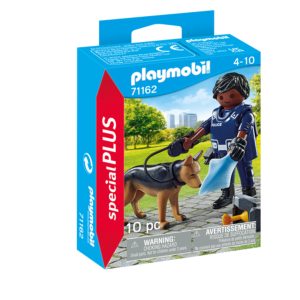 Playmobil - Αστυνομικός Με Σκύλο Ανιχνευτή