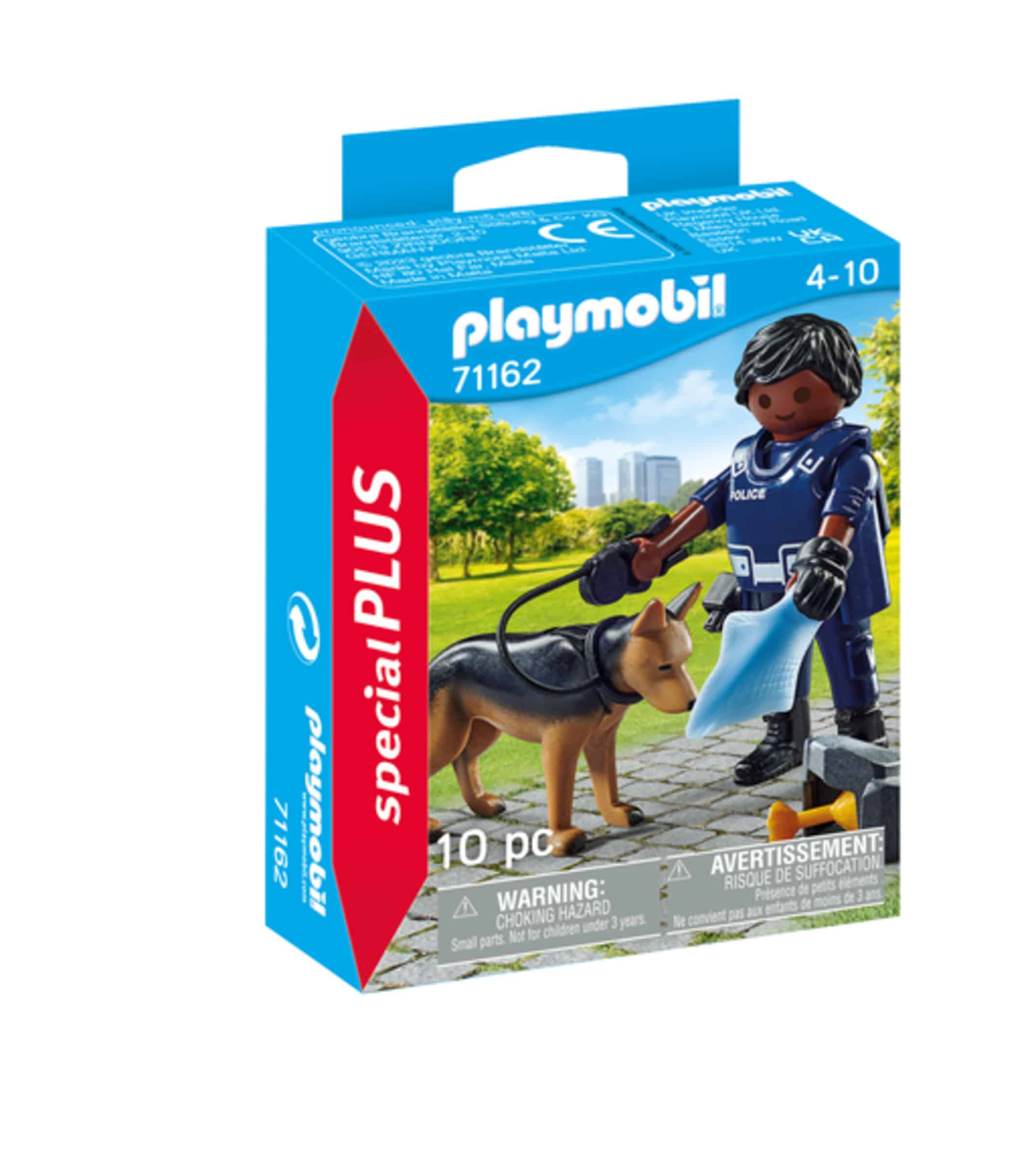Playmobil - Αστυνομικός Με Σκύλο Ανιχνευτή
