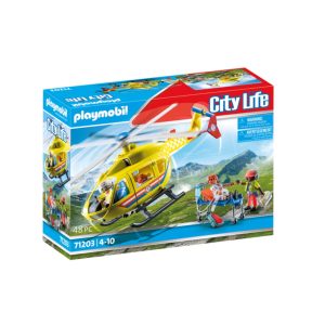 Playmobil - Ελικόπτερο Πρώτων Βοηθειών