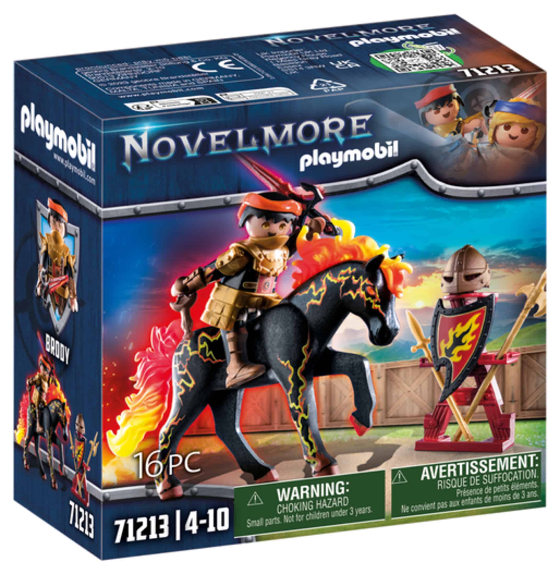 Playmobil - Ιππότης Και Άλογο Της Φωτιάς