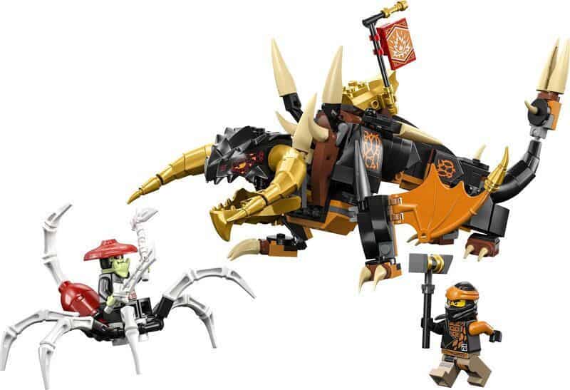 Λαμπάδα Lego Ninjago - Cole's Earth Dragon EVO