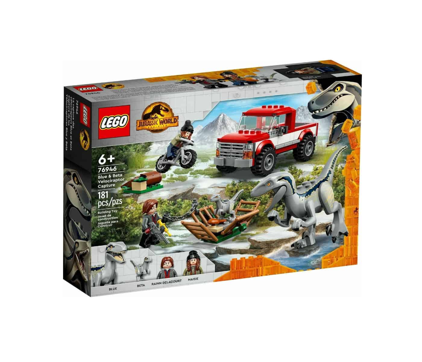 Lego Jurassic World - Blue & Beta Velociraptor