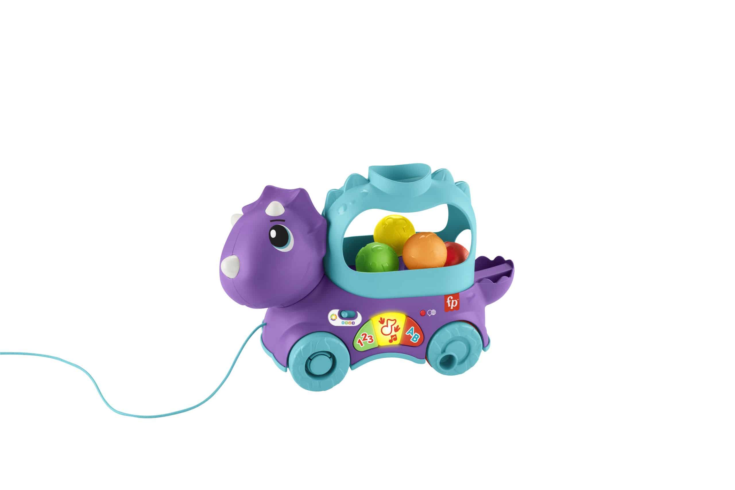 Fisher Price - Εκπαιδευτικό Συρόμενο Δεινοσαυράκι