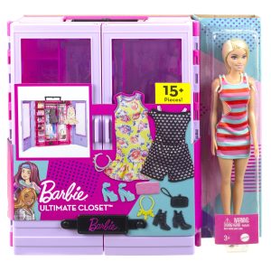 Barbie - Νέα Ντουλάπα Με Κούκλα