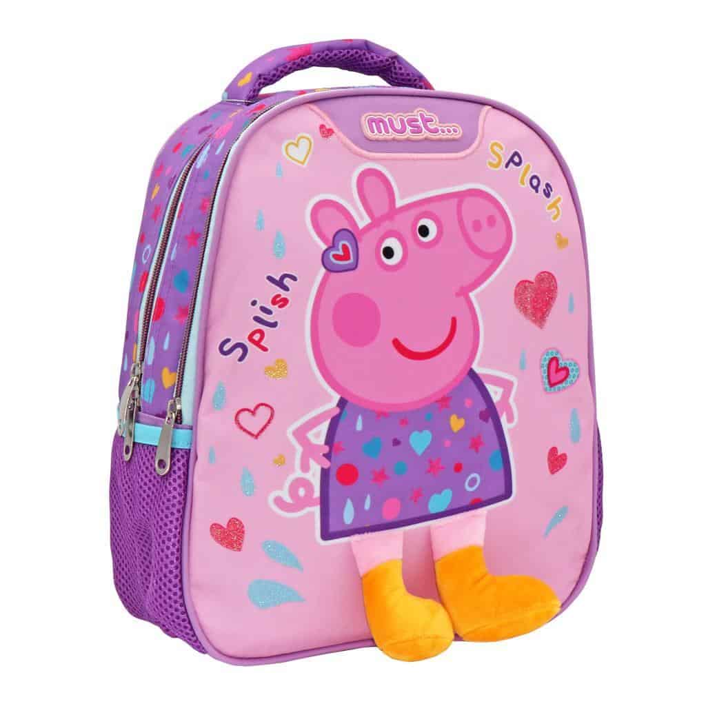 Τσάντα Πλάτης Νηπιαγωγείου - Peppa Pig