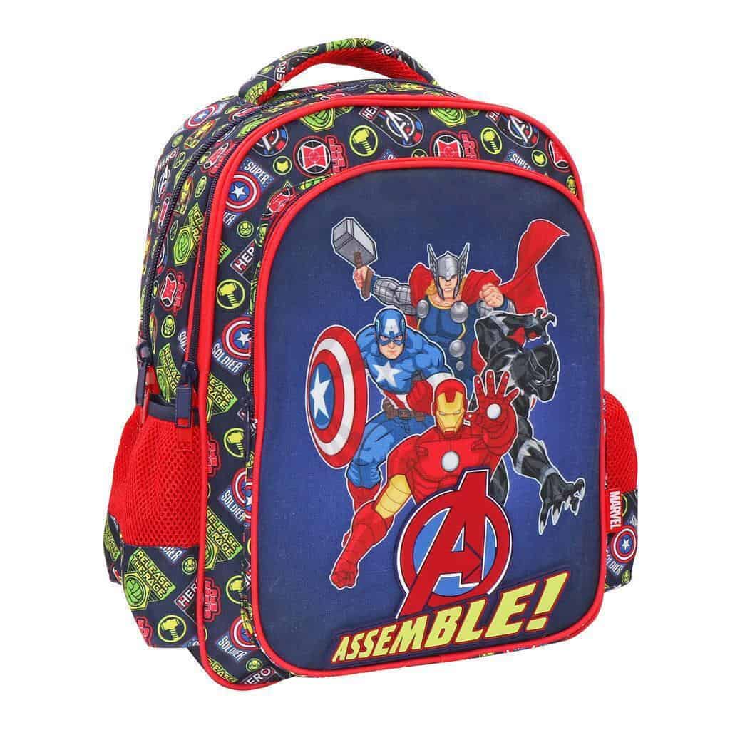 Τσάντα Πλάτης Δημοτικού - Avengers