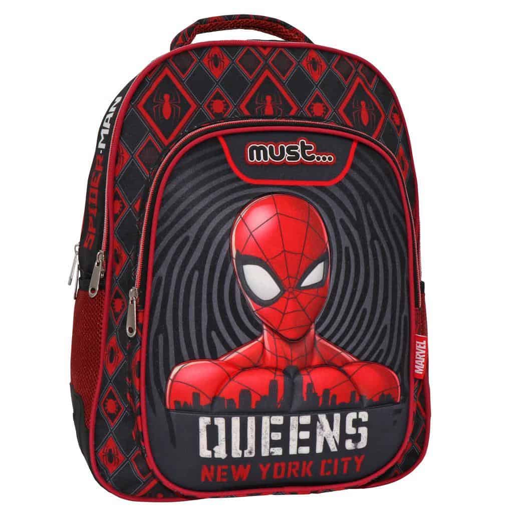 Τσάντα Πλάτης Δημοτικού - Spiderman