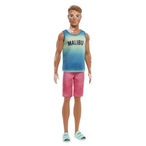 Barbie - Ken Fashionistas - Καστανός Με Μπλούζα Malibu