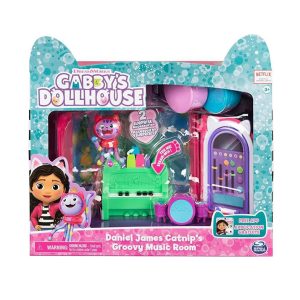 Gabby's Dollhouse - 'Daniel James Catnip'Groovy Music Room