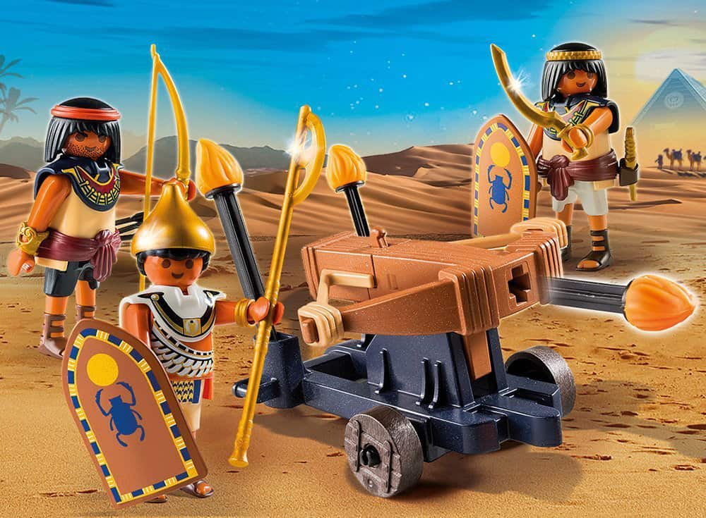 Playmobil - Αιγύπτιοι Στρατιώτες Με Βαλλίστρα